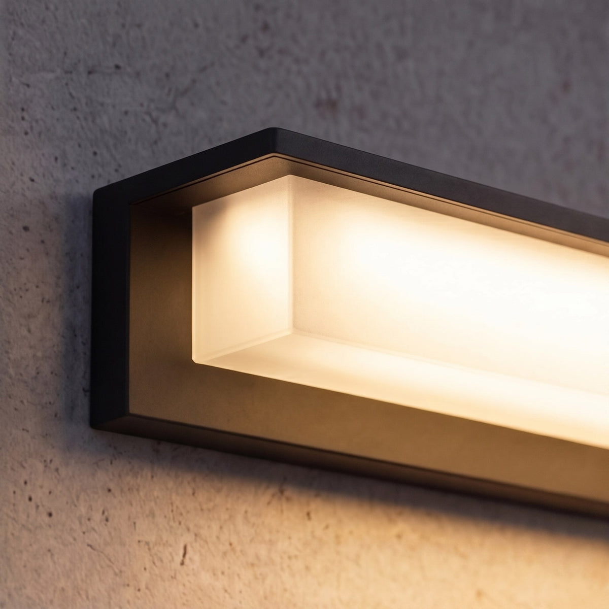 Modern Solar Outdoor Wall Lamp Weatherproof Metal Acrylic Adjustable LED Light