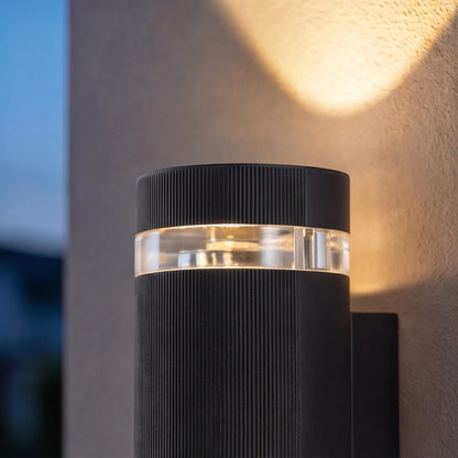 Modern Up Down Outdoor Wall Light Sconce Waterproof Aluminum LED 12W Warm White 3000K