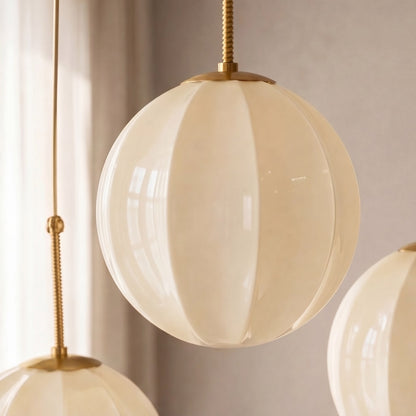 Antique Brass Chandelier Hanging LED Light Fixture