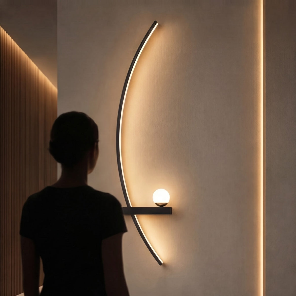 Adjustable Iron Wall Sconce Dimmable LED Reading Light
