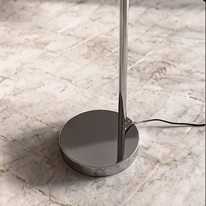 Angler Floor Lamp Matte Black Adjustable LED Metal