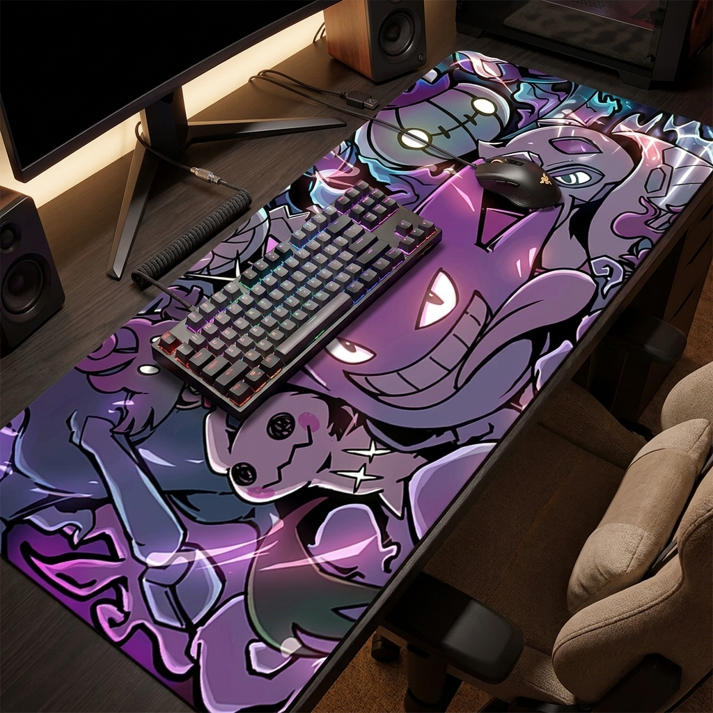 Anime Gaming Mouse Pad – XXL Non-Slip Rubber Desk Mat Multi-Size