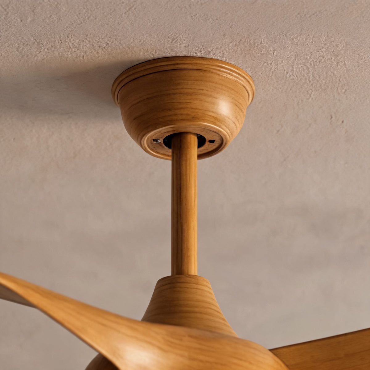Etched Opal Glass DC Ceiling Fan with LED Light Remote and 132cm Blades