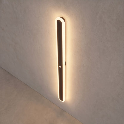 Modern Minimalist Outdoor Wall Lamp Wall Mounted Metal IP65 Weatherproof Dimmable LED Lighting