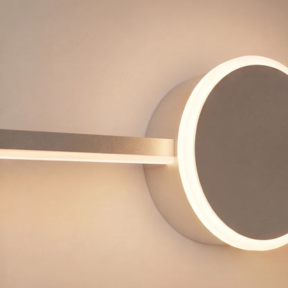 Aluminium LED Vanity Sconce 40–80cm Colour-Changing Black or White