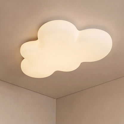 Cloud Cartoon LED Flush Mount Ceiling Light Kids Room 50W Adjustable White