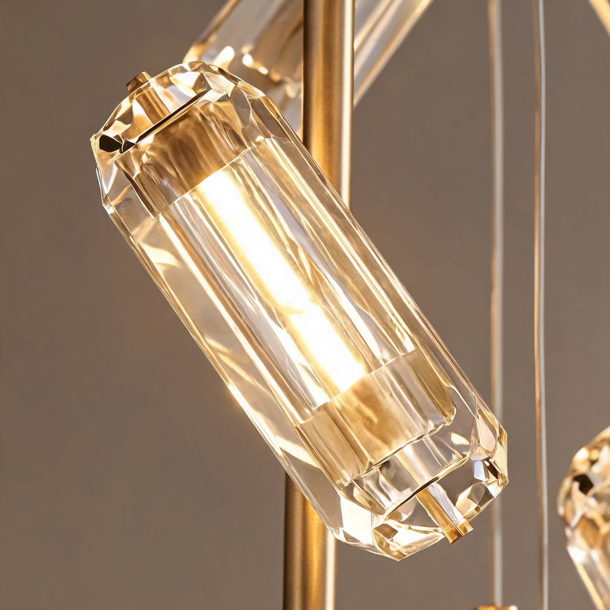 Adjustable Metal Chandelier Hanging LED Light Fixture