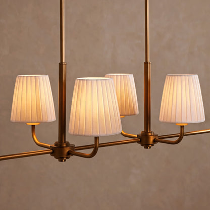Luxury Brass Linear Chandelier