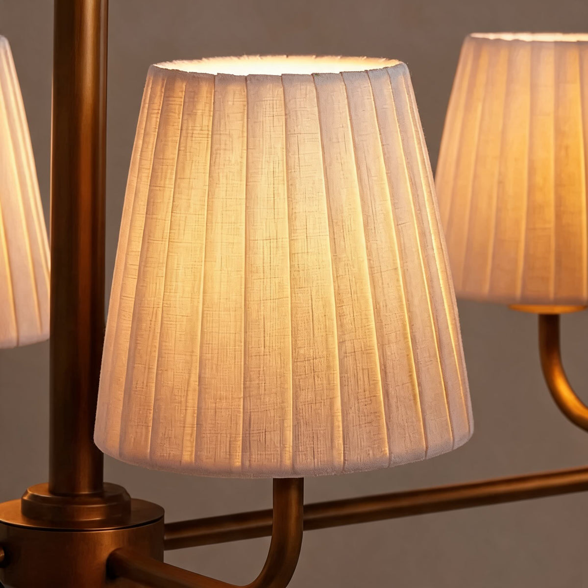 Luxury Brass Linear Chandelier