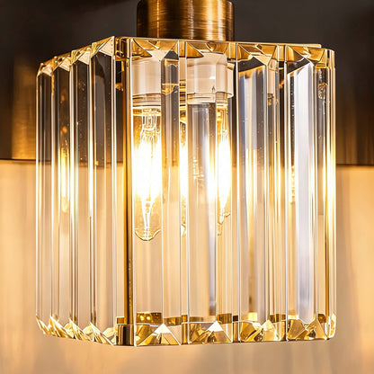 Crystal & Black Gold Wall Sconce 4-Light & 5-Light E27 Vanity Light