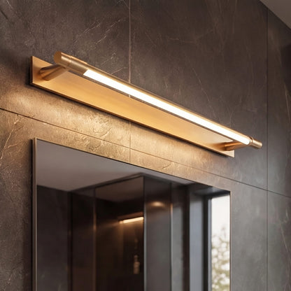 Black & Gold LED Vanity Light 120° Rotating 48cm & 63cm Three-Colour