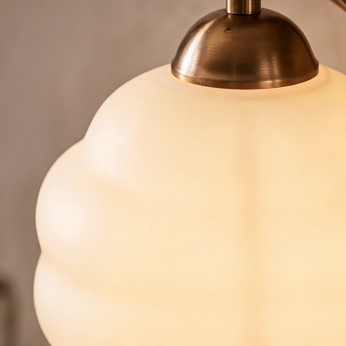 Art Deco Glass Wall Sconce Adjustable Metal LED Light