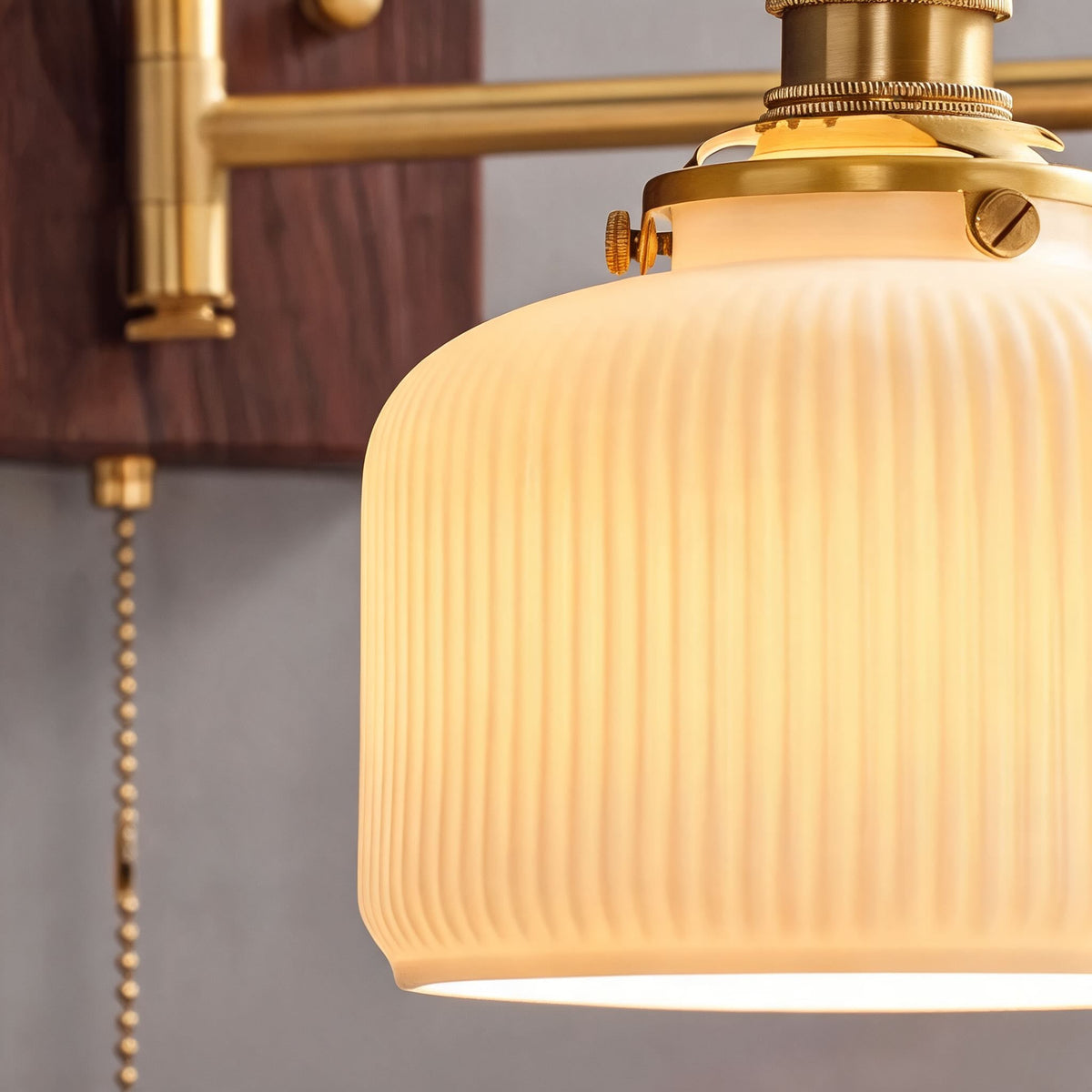 Ceramic Wall Lamp Wall Mounted Dimmable LED Sconce