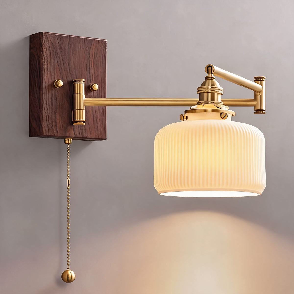 Ceramic Wall Lamp Wall Mounted Dimmable LED Sconce