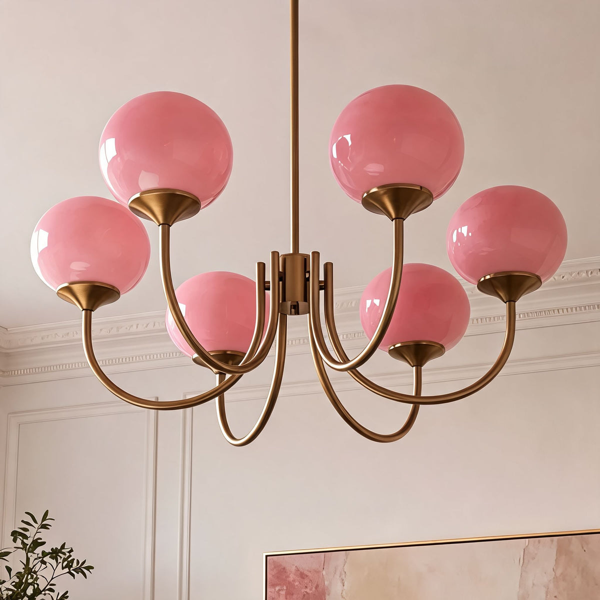 Sculptural Chandelier Pendant Light Fixture LED Hanging