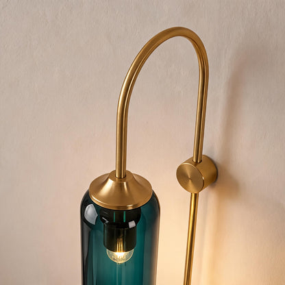 Glass Shade Wall Light Wall Mounted Dimmable LED Sconce
