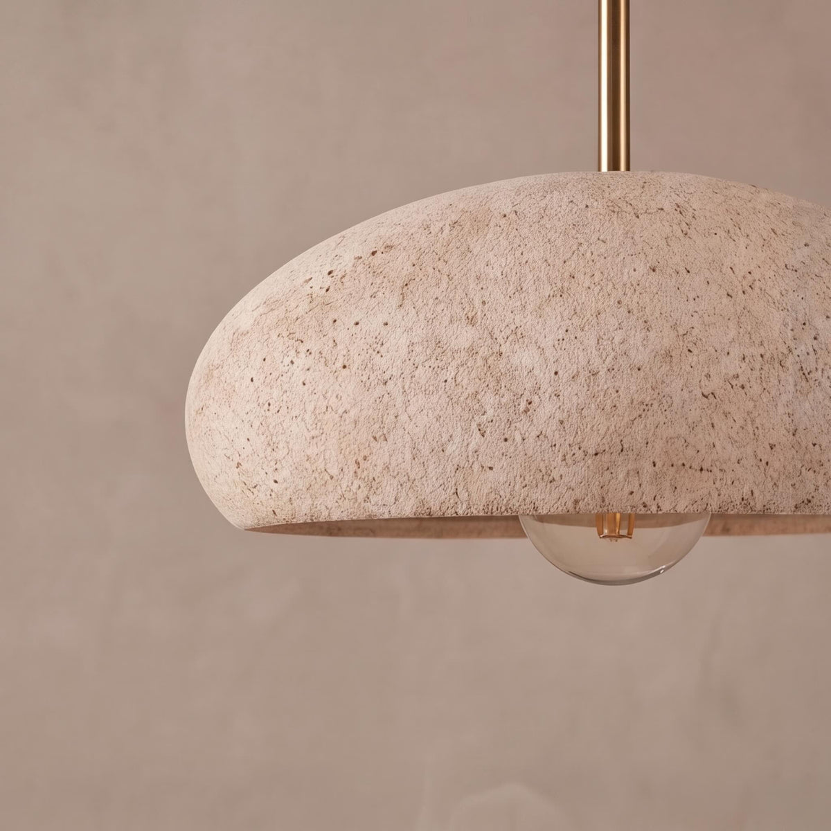 Wabi-Sabi Iron Semi-Flush Ceiling Light LED E27 Adjustable Colour Temp