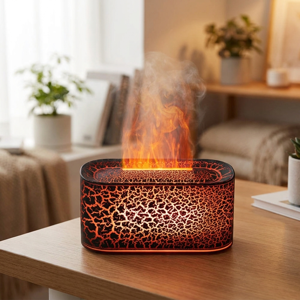 Black pattern flame diffuser