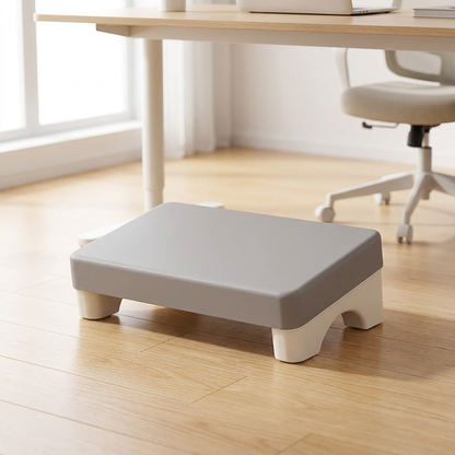 Grey footrest
