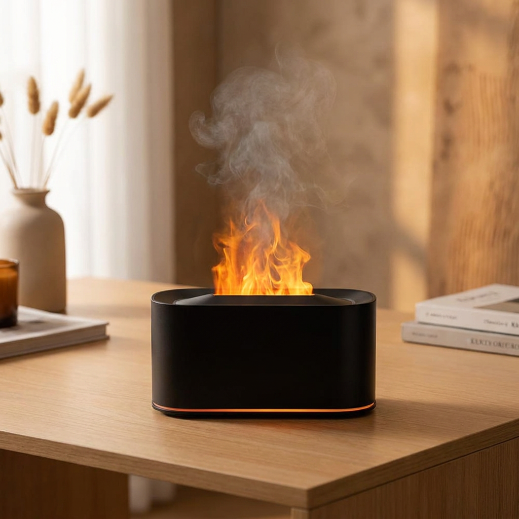 Black flame diffuser