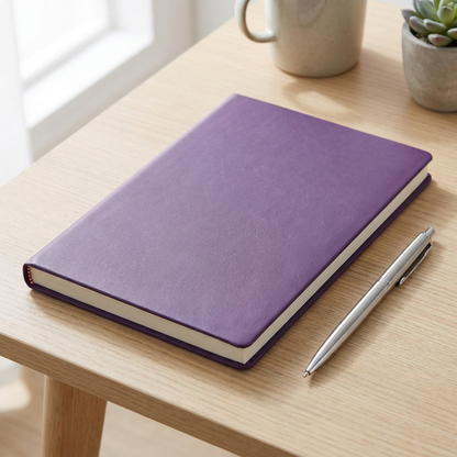 Purple notebook