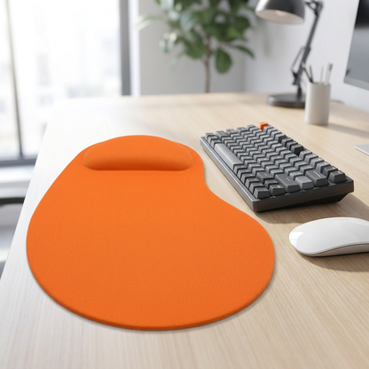 Orange EVA wrist rest