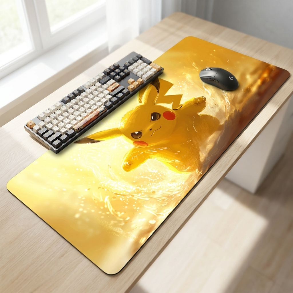 Large Pikachu mouse pad