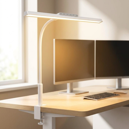 White LED clamp lamp