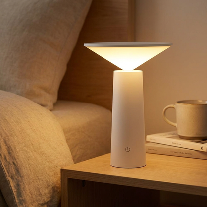 White touch sensor lamp
