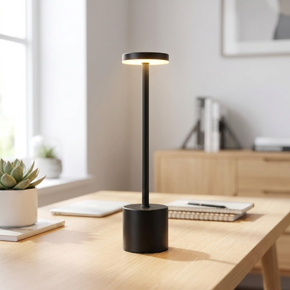 Black — USB Rechargeable Desk Lamp — Wholesale Case