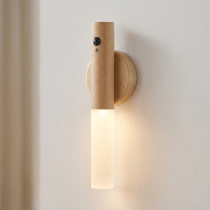White ash wall night light