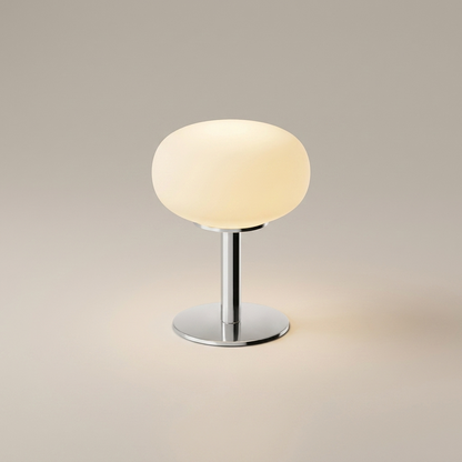 Macaron Dimmable Glass Bedside Lamp Bedroom Lighting Trichromatic Dimming Eye-Care LED