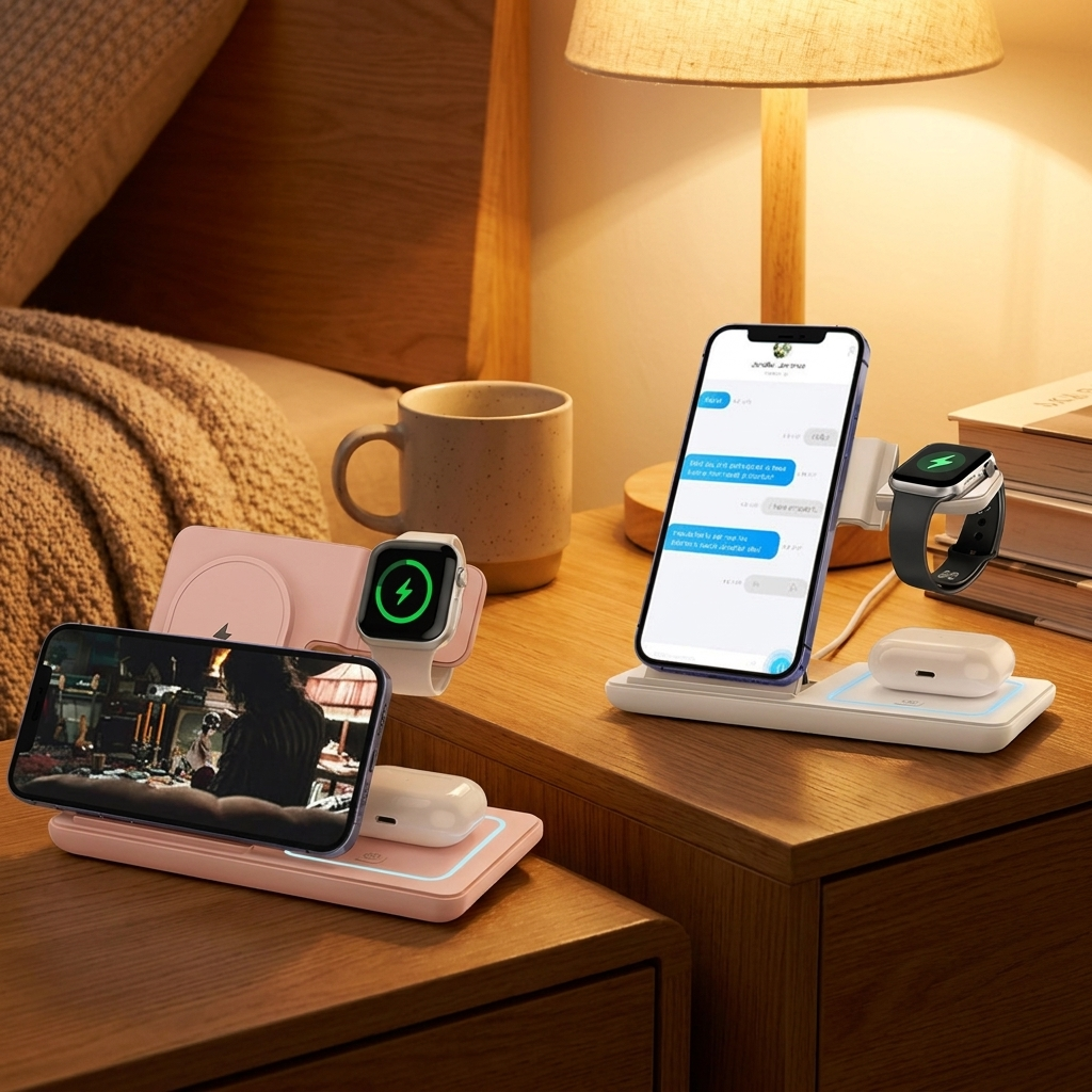 3-in-1 Desktop Charging Stand