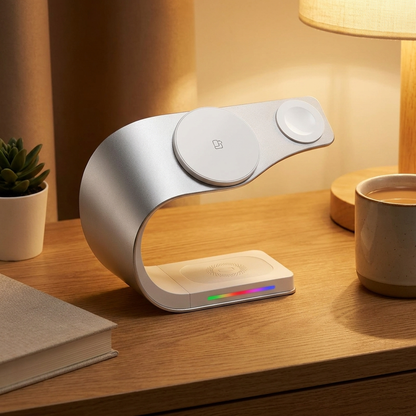 Qi 15W 4-in-1 Charging Stand