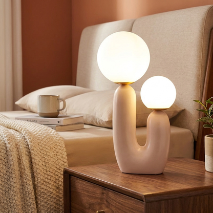 Nordic Art Glass Table Lamp