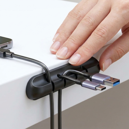 Adhesive Cable Management Clips