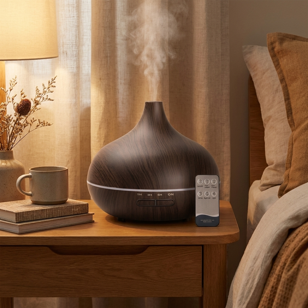 550ml Diffuser - Dark wood - warm scene