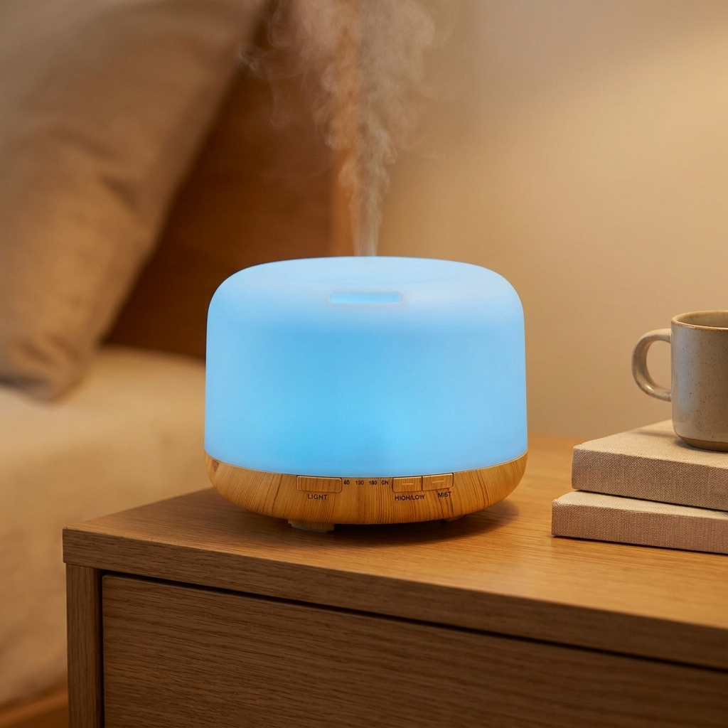 500ml Diffuser - Yellow wood grain - warm scene