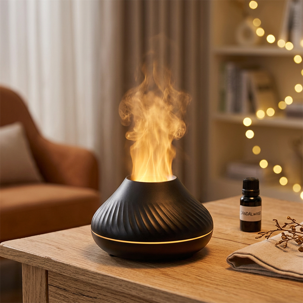 Kinscoter Volcano - Black - warm scene