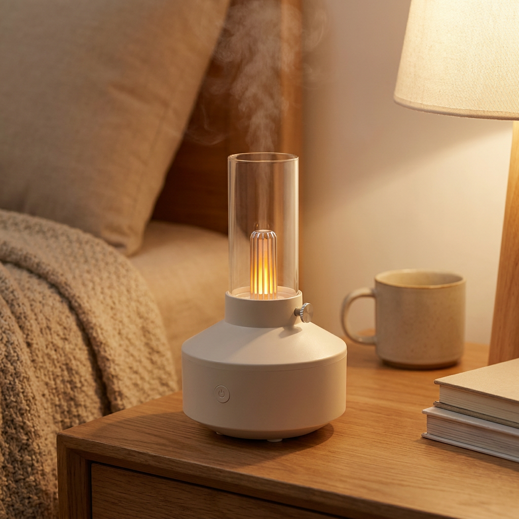 Mini Portable Diffuser - C Beige 150ml - warm scene