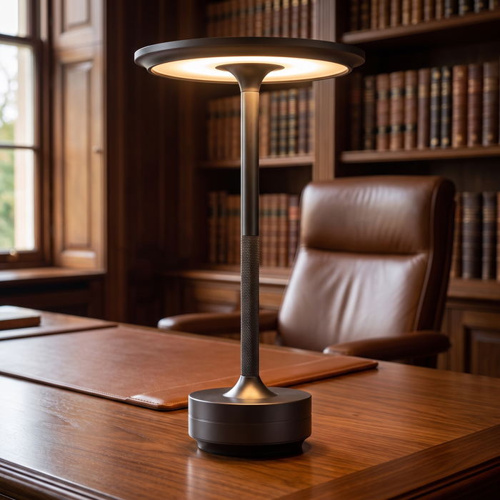 Aluminium Rechargeable LED Desk Lamp — Wholesale Case