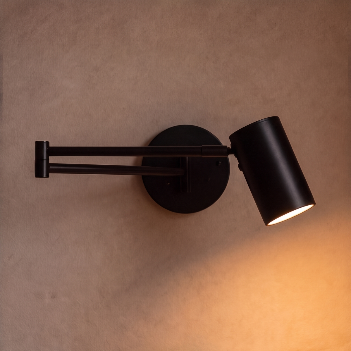 Industrial Wall Sconce Adjustable Arm LED Lighting