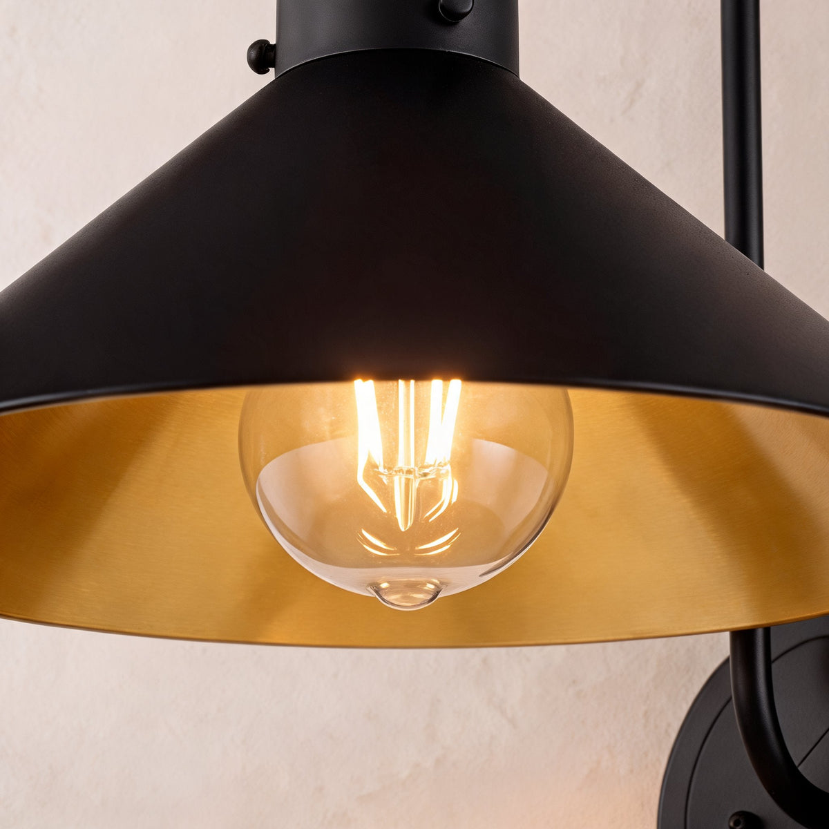 Oversized Adjustable Metal LED Wall Light