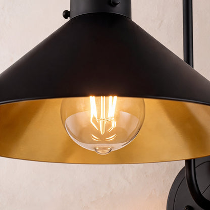 Oversized Adjustable Metal LED Wall Light