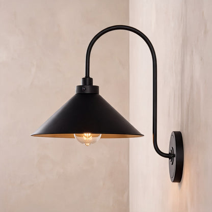 Oversized Adjustable Metal LED Wall Light