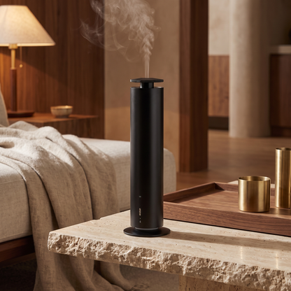 Aluminium Column Diffuser - Black Battery