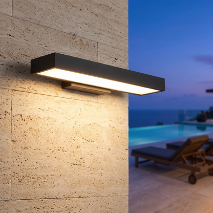 Modern Waterproof Outdoor Wall Light Stainless Steel Adjustable LED - luxury home exterior