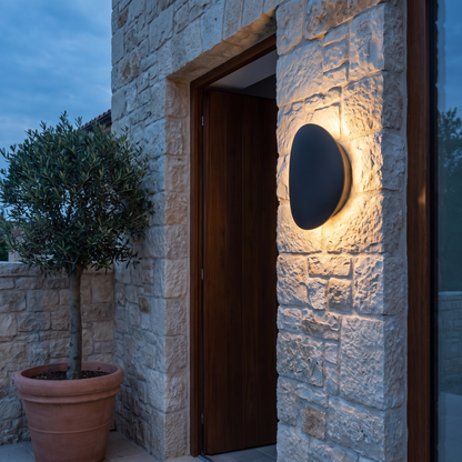 Modern Outdoor Wall Light Waterproof Aluminum Body Integrated LED 7W - luxury home exterior