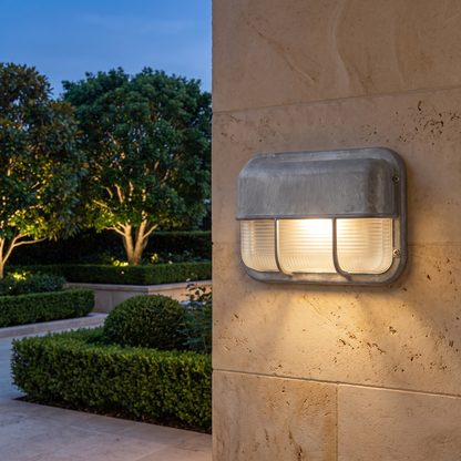Modern Outdoor Wall Light Waterproof Aluminum LED Fixture for Patios - luxury home exterior