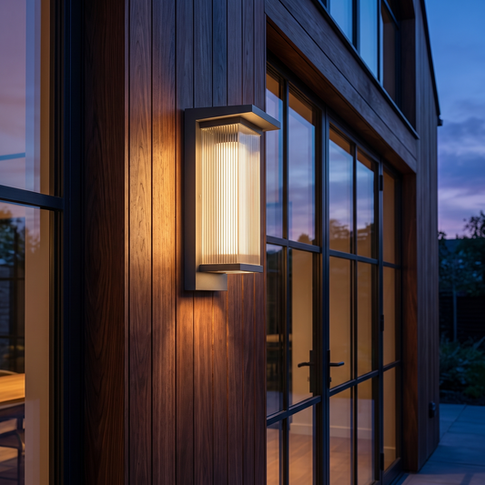 Modern Outdoor Wall Light Wall Mounted Stainless Steel IP65 - luxury home exterior